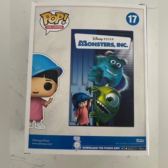 Funko Pop! VHS Covers #17 – Boo (Monsters, Inc) Amazon Exclusive – New in Box - Picture 5 of 10
